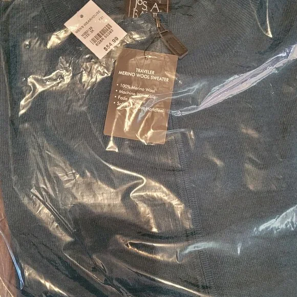 Jos A Bank quarter zip sweater - Picture 3 of 3